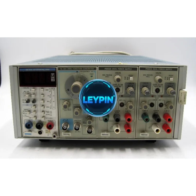 Tektronix TM504 Mainframe with 2 - PS503A FG503 & DM502A Function Generator    ytdi