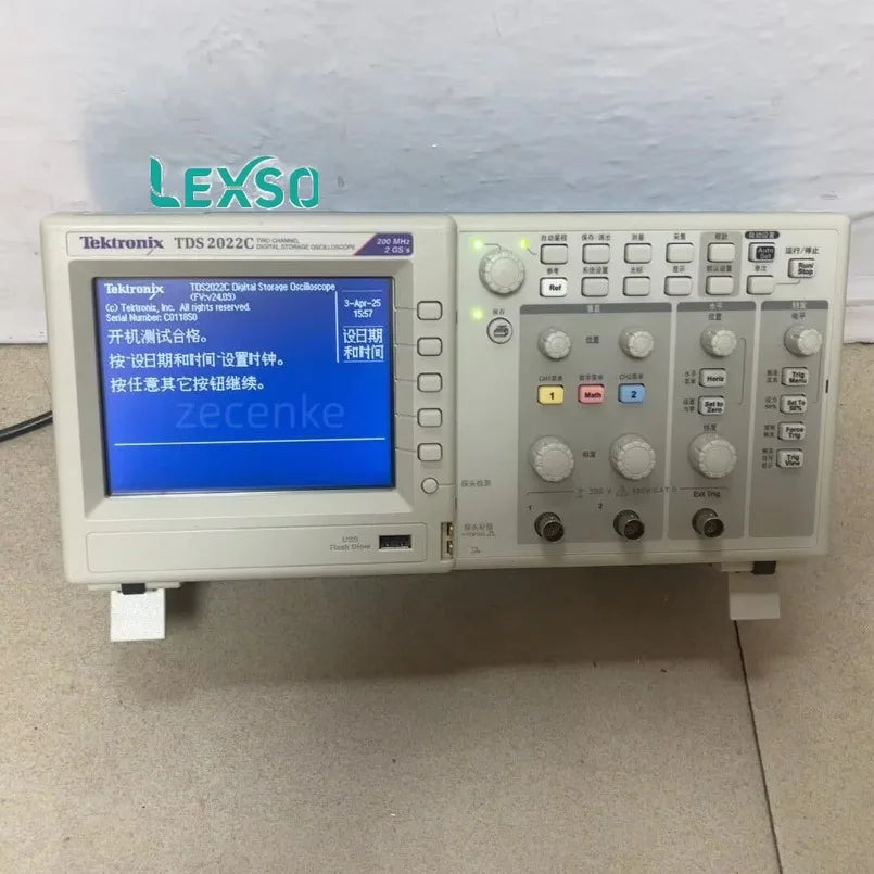 TDS 2202C Digital Oscilloscope, Tektronix Digital Oscilloscope in Good Second-hand Condition   lexso
