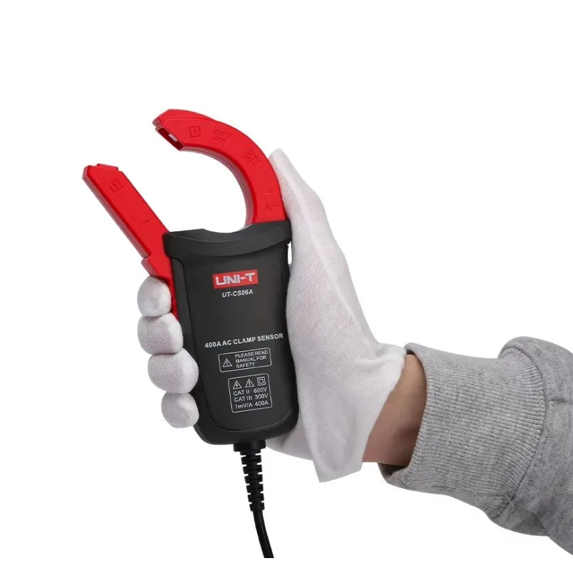 UNI-T UT-CS06A 400A AC Current Clamp Sensor Multimeter Sensor for UT60E+ UT196/UT139C/UT117C UT136B+ Option Current Clamp lexso