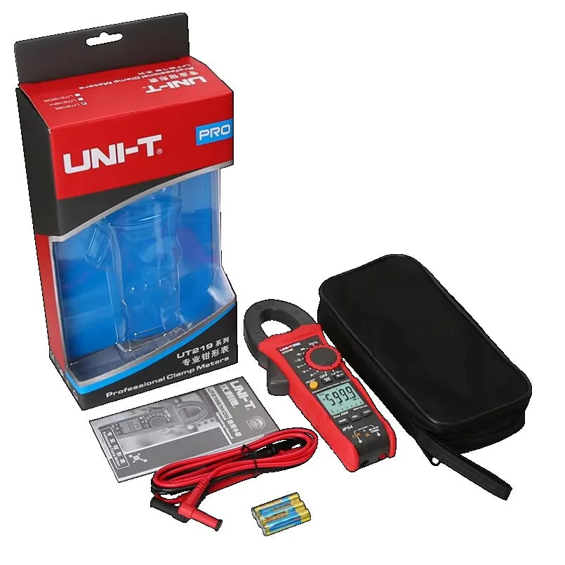 UNIT-T UT219E 600A 600V Portable Ammeter Professional Measurement Circuit Automatic Range Inductance Meter Clamp Meter lexso
