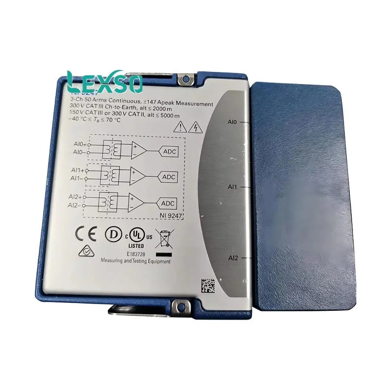 National Instruments 9247 C Series Electronic Measuring Instrument Current Input Module lexso