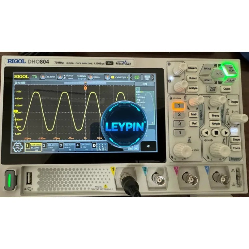 Rigol DHO804 Digital Oscilloscope 4 Channels  70MHz    lexso