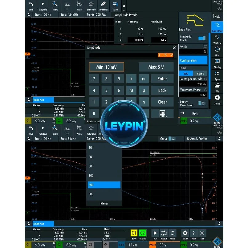 ROHDE&SCHWARZ RTA4000 RTA4004 RTA4004 + RTA-B243 RTA4004 + RTA-B245 RTA4004 + RTA-B2410 Oscilloscope lexso
