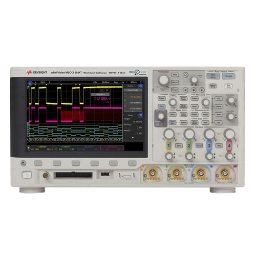 Keysight MSOX3034T Mixed Signal Oscilloscope 350 MHz 4 Analog and 16 Digital Channels