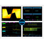 Ceyear Digital Fluorescent handheld Oscilloscope 4382D 4CH 500MHz 5GSa/s lab test home cars auto      lexso