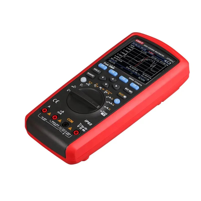 UNI-T UT181A 10A 1000V Electric Multimeter Precise LCD Digital Meter True RMS Datalogging Digital Multimeters Voltmeter lexso