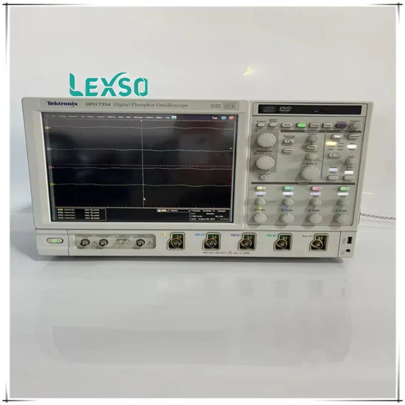 New Tektronix DPO7354 Digital Fluorescence Oscilloscope 4 Channels 3.5GHz High Accuracy  Multi-Voltage New  lexso
