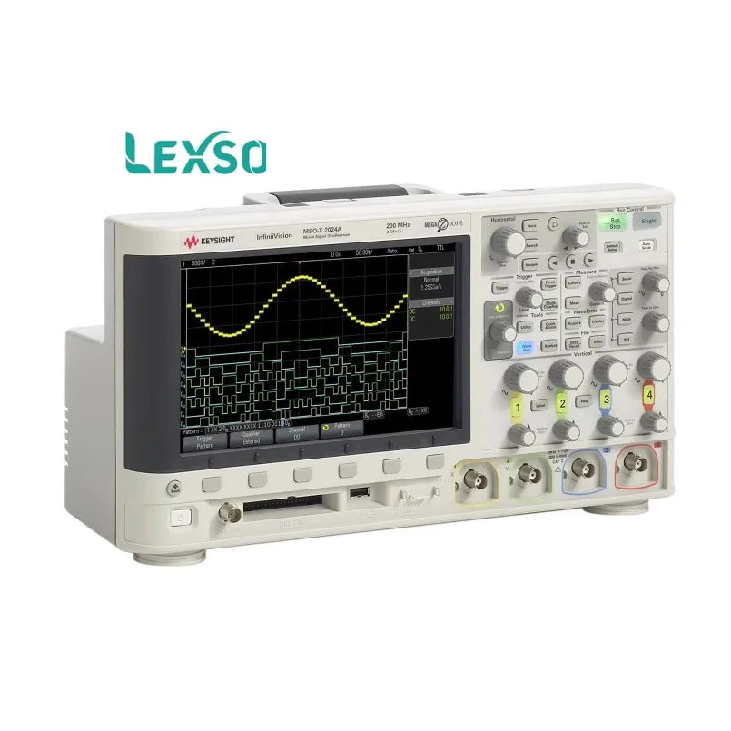 Keysight MSOX2014A Mixed Signal Oscilloscope: 100 MHz, 4 Analog and 8 Digital Channels lexso