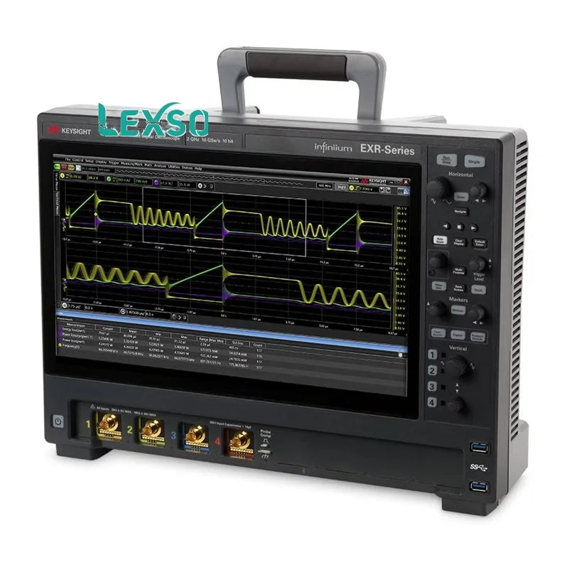 Keysight EXR204A Infiniium EXR Series Oscilloscope 2 GHz 4 Channels Maximum Memory Depth 1.6 Gpts lexso
