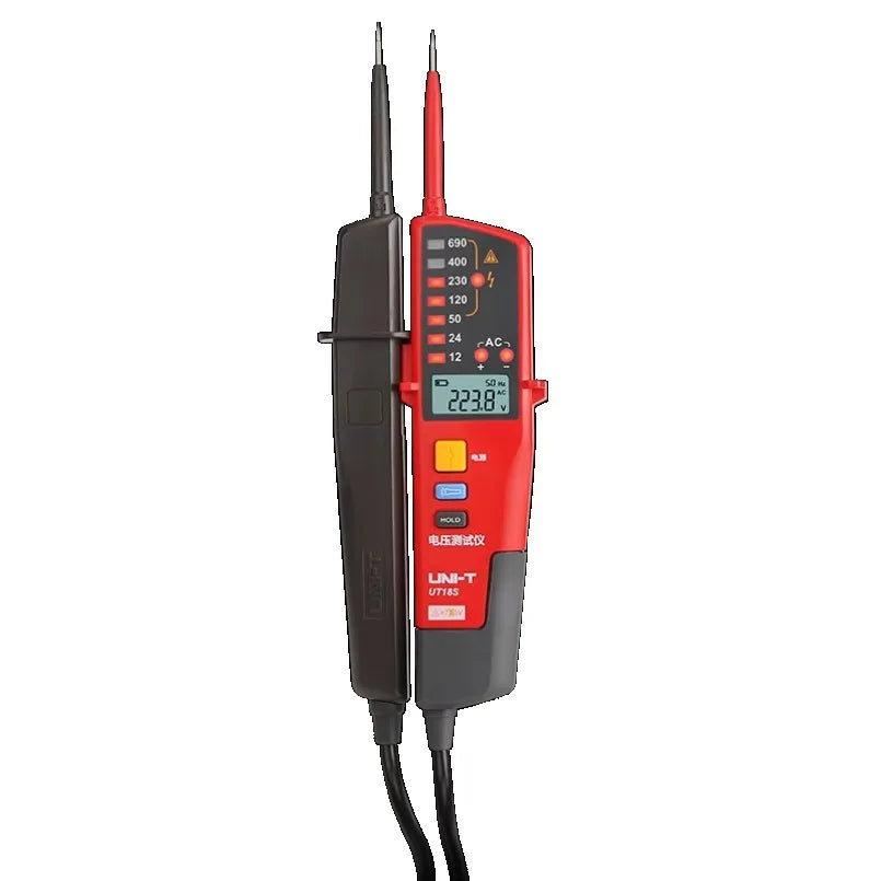 UNI-T UT18S Handheld Voltage and Continuity Tester 3-phase Voltage and Phase Sequence On-Off Test RCD Tester lexso