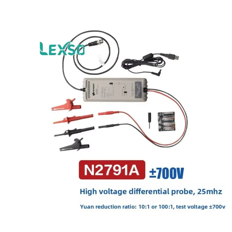 Keysight N2791A Oscilloscope High-Voltage Differential Probe for N2790A N2891A 2805 2804A Models lexso