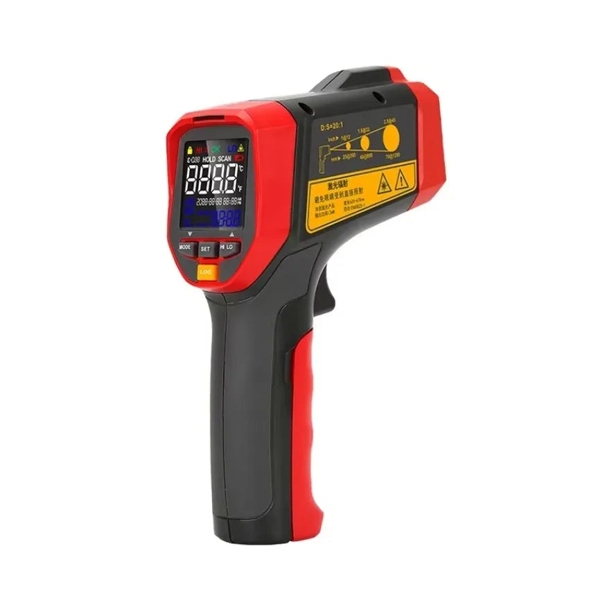 UNI-T Industrial Non Contact Infrared Laser Thermometer HD Color Screen Temperature Measurement UT302C+ IR Gun Price Contact Us    ytdi