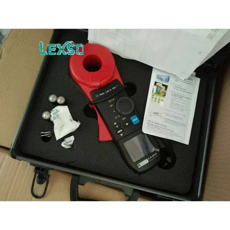 Chauvin Arnoux Ca6416 Clamp-on Ground Resistance Tester   lexso