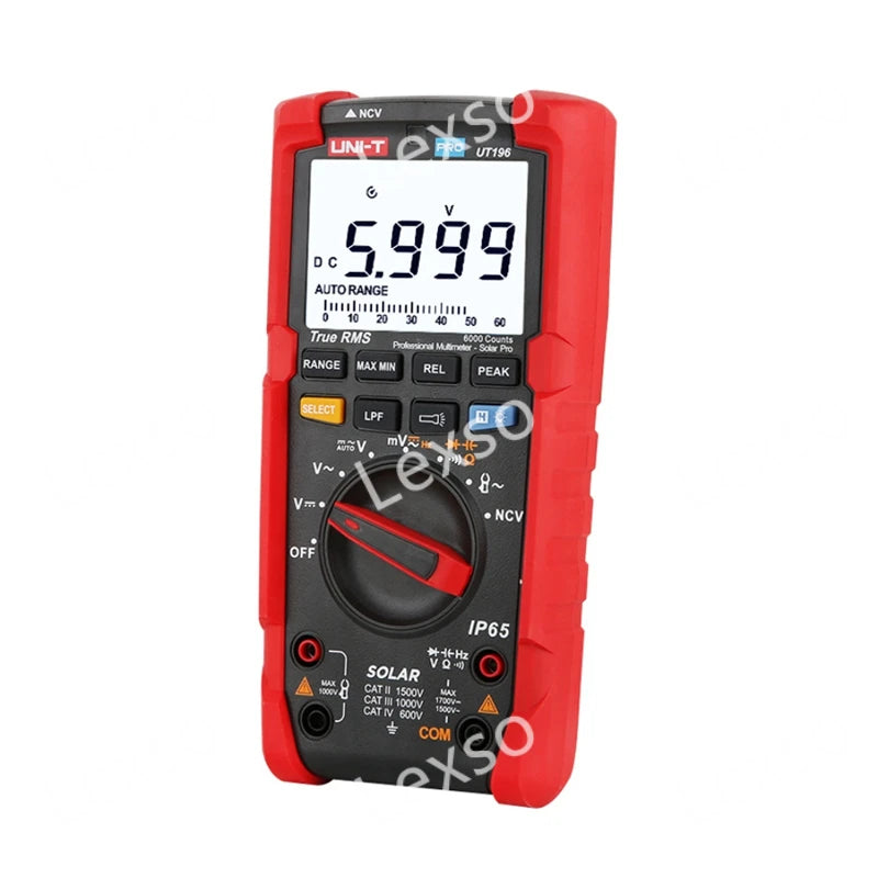 UNI-T UT196 True RMS Solar Digital Multimeter    ytdi
