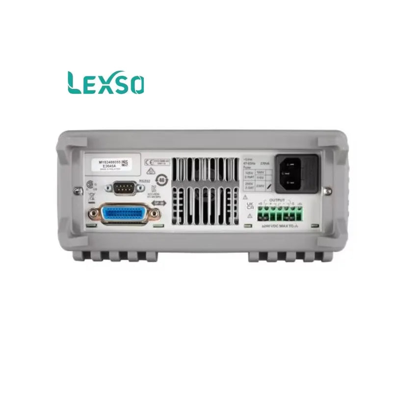 Keysight E3645A Programmable DC Bench Power Supply 80W Dual Range 35V 2.2A or 60V 1.3A With GPIB RS232    lexso
