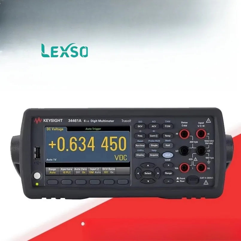 Digital Multimeter Keysight 34461A Truevolt DMM: Precision Redefined 6.5 Digit 1000 V 75 Ppm USB lexso