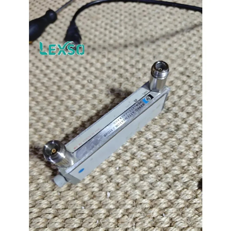 Keysight 8496G Programmable Attenuator, Frequency Range: Dc to 4 GHz ,Insertion Loss at 0 DB: 0.6 DB + 0.09 DB/GHz    lexso
