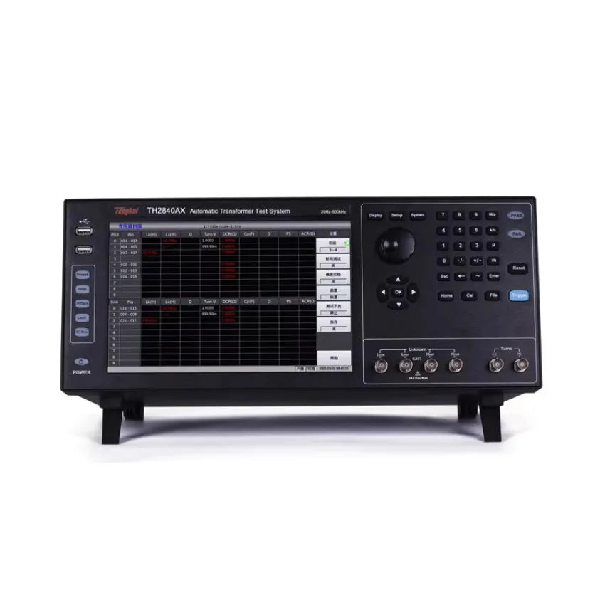 Tonghui TH2840AX TH2840BX TH2840NX Optional LCR Function Automatic Transformer Test System  ytdi