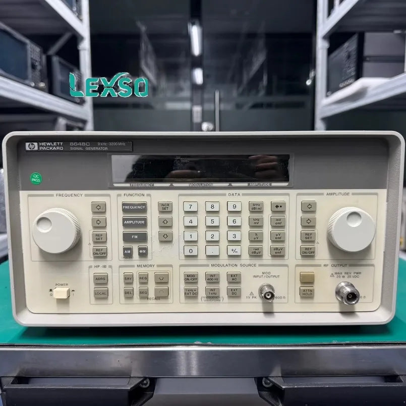 1PCS KEYSIGHT HP Agilent 8648C Generator Frequency 9kHz- 3.2GHz #Good function /    lexso