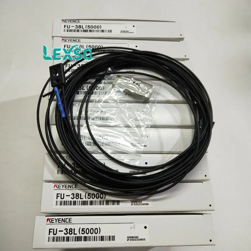 New in Box KEYENCE Fiber Sensor FU-38L Fiber Unit Reflective Fiber Optic Sensor lexso