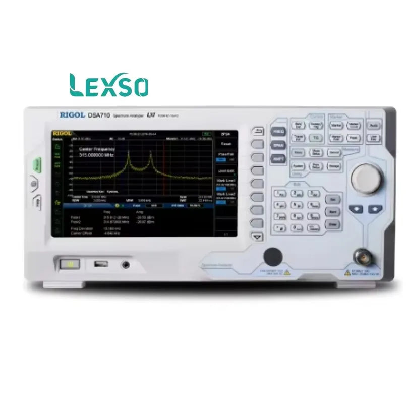 RIGOL Spectrum Analyzer DSA710 10Hz-1MHz Resolution Bandwidth Original Widescreen Design Easy to Operate for Measurement  lexso