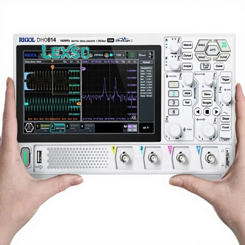 RIGOL DHO814 Premium Quad-Channel High-Bandwidth Digital Oscilloscope for In-Depth Signal Exploration and Validation lexso