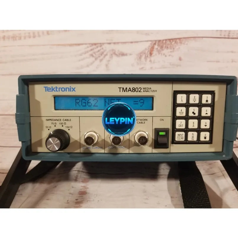 Tektronix TMA802 Numeric keypad Handheld Media Analyser - With Accessories    ytdi