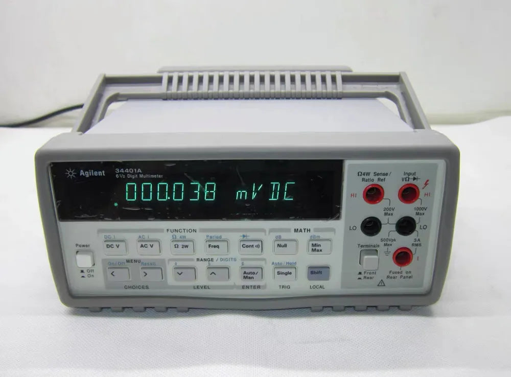 Used HP / Agilent Keysight 34401A Digital Multimeter, 6.5Digit Tested & Spot-on New Style    ytdi