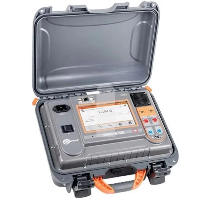 Sonel MMR-6700 Microohmmeter with 100-265V Mains Supply 800x480 Display 3.5h Battery Charging   lexso