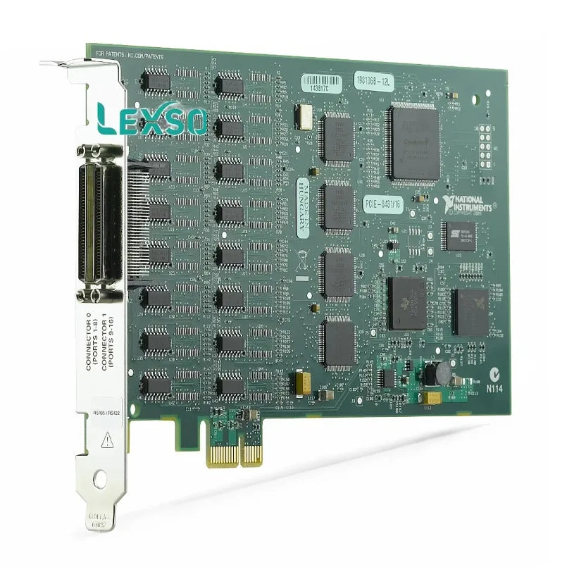 National Instruments PCIe-8431/16 Serial Interface Device with 3-Month Warranty Made in American lexso
