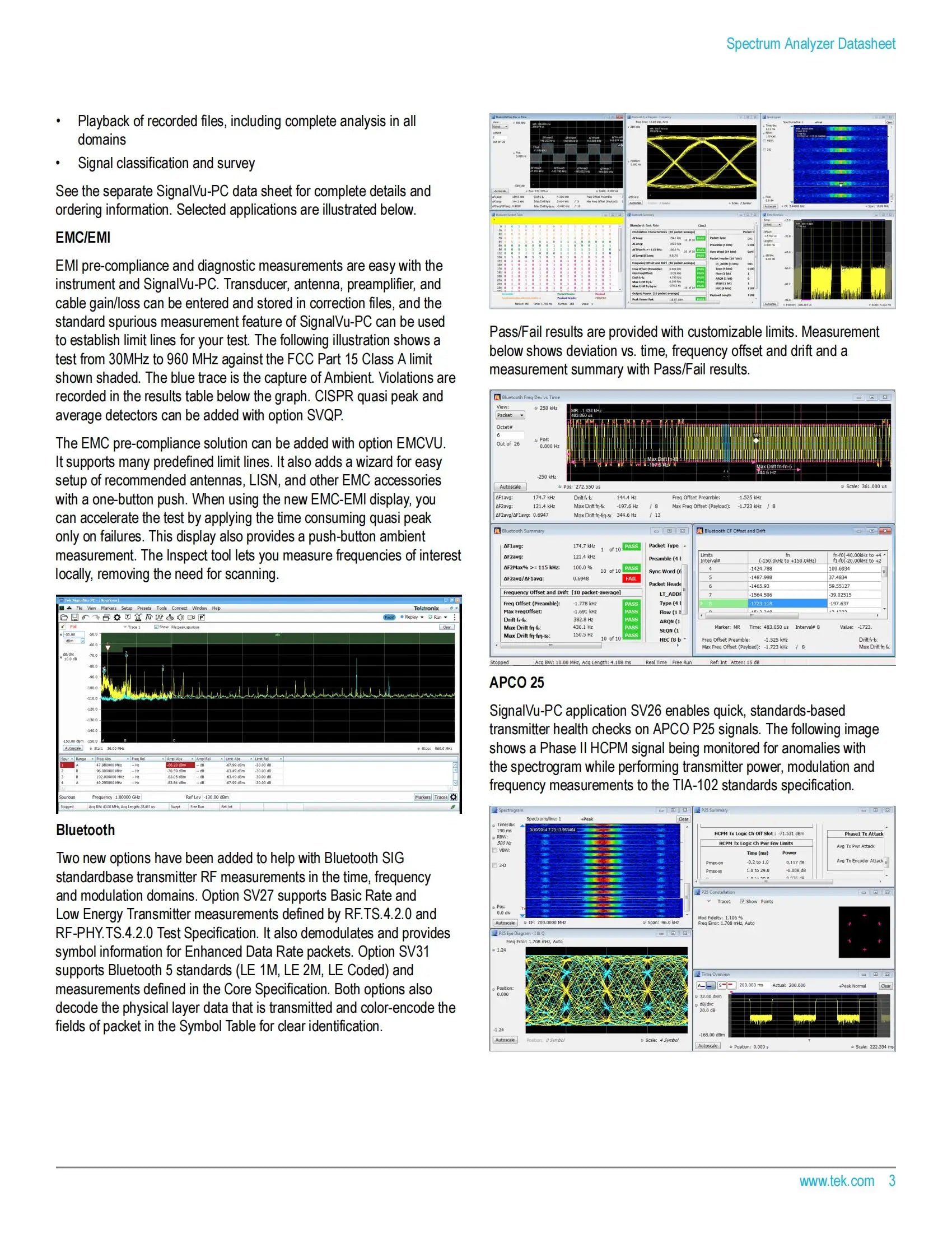 Tektronix RSA513A Real Time Spectrum / Signal Analyzer 9 KHz-13.6 GHz Laboratory Equip Price Contact Us   ytdi