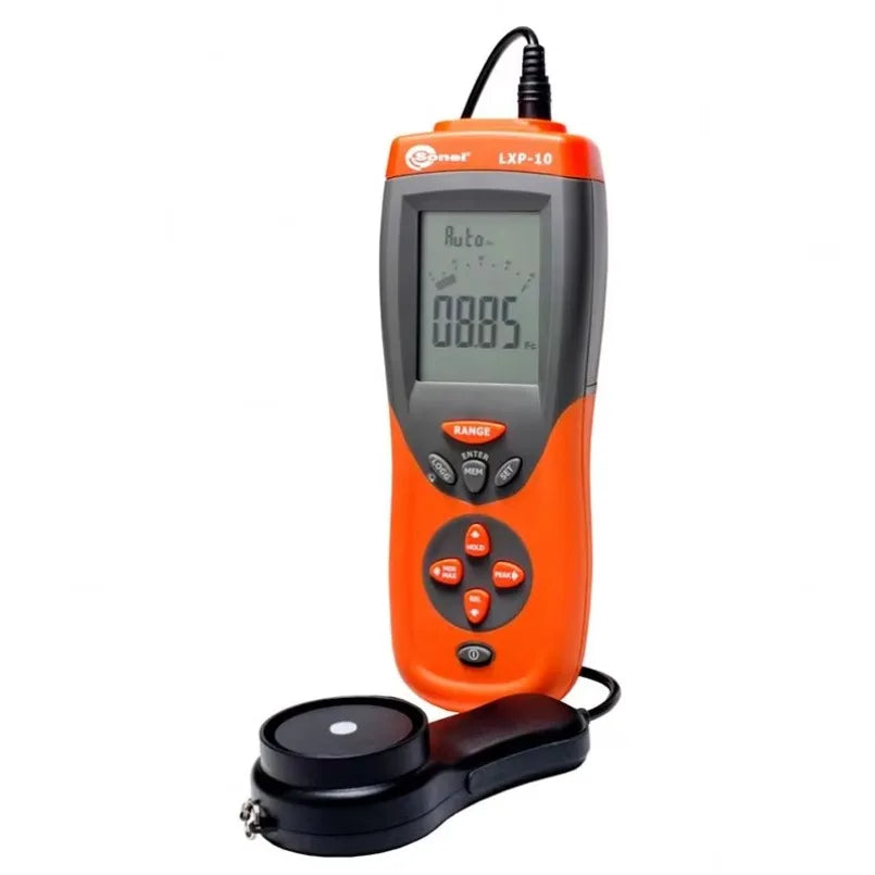 Sonel LXP-10B Illuminance Meter for Accurate LED Lighting & Emergency Route Compliance, 0.01 lx Resolution, Class B Probe  lexso
