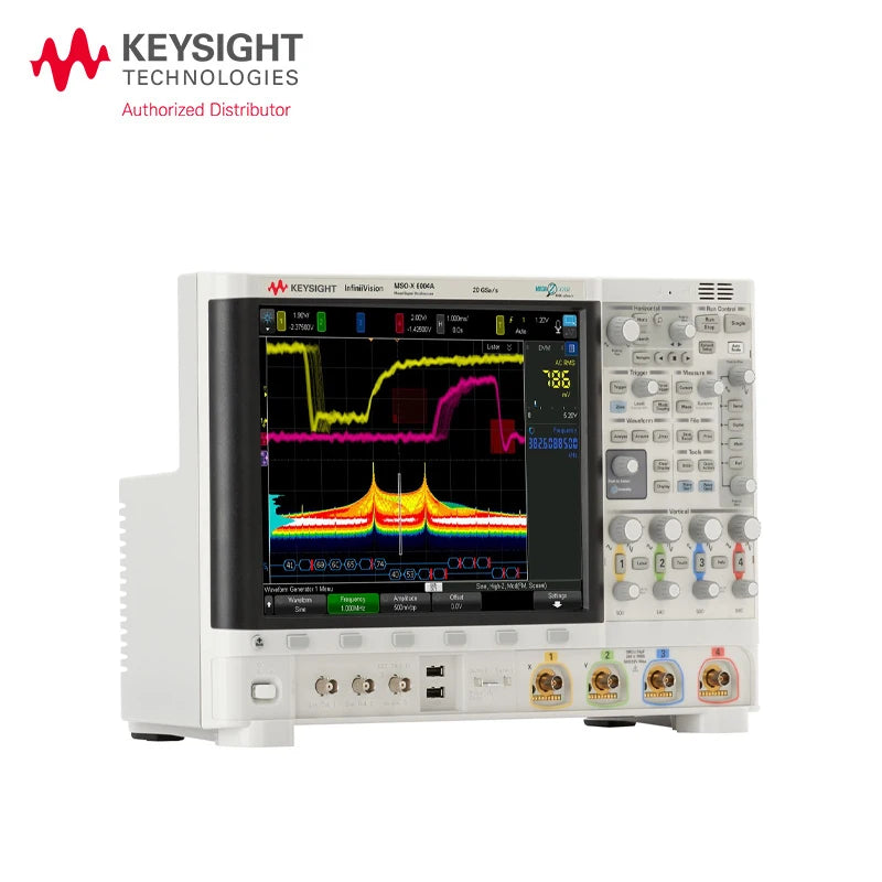 Keysight InfiniiVision Oscilloscope 6000 X Series lab test Oscilloscope Bandwidth Upgrades6 GHz/20GSa/s/1G-6GHz/4ch