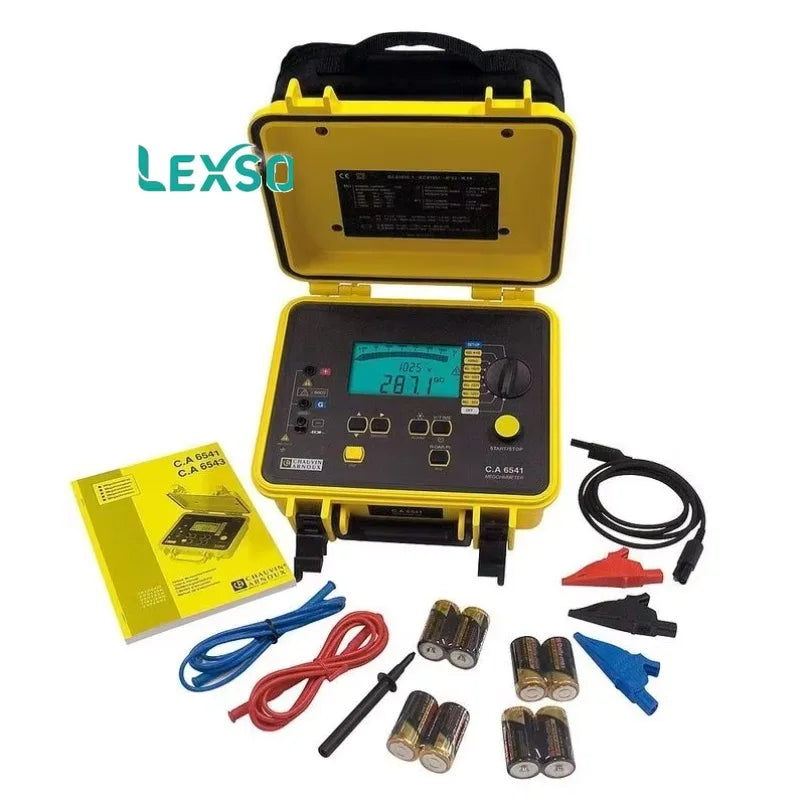 Chauvin Arnoux Ca 6541 Insulation  Continuity Tester   lexso