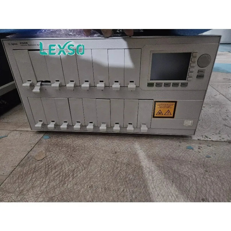 Agilent 8166B Lightwave Multichannel Optical Multimeter 17-slot in Good Second-hand Condition  ytdi