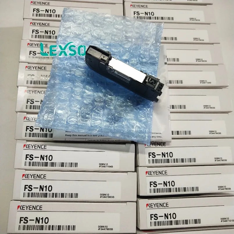 Original Genuine KEYENCE FS-N Series Digital Optical Fiber Sensor Amplifier FS-N10 lexso