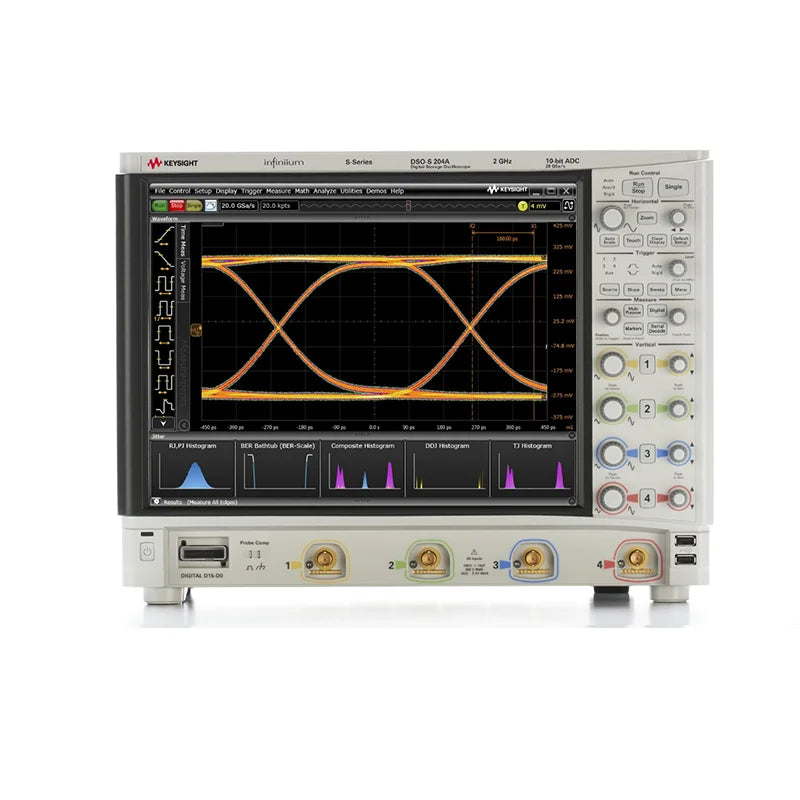 Keysight Infiniium S-Series DSOS204A High-Definition Oscilloscope: 2 GHz, 4 Analog Channels - Get a Discount