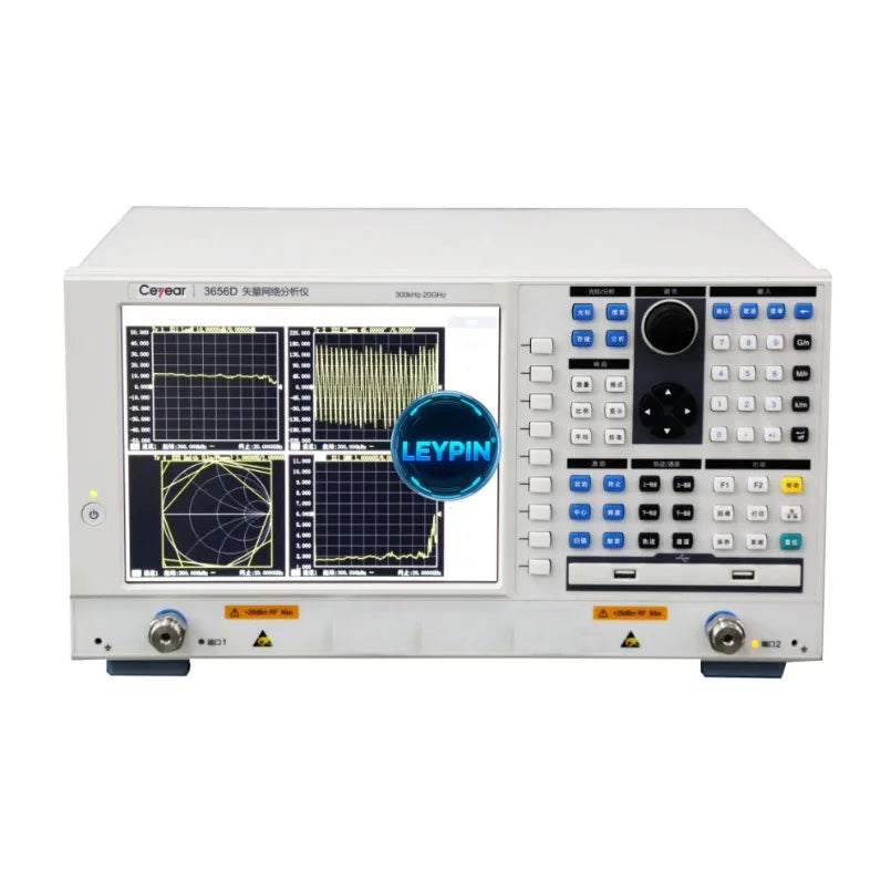 Ceyear 3656BA 100kHz to 6.8GHz Vector 2-port Network Analyzer, Frequency Resolution:1Hz , Frequency Accuracy     lexso