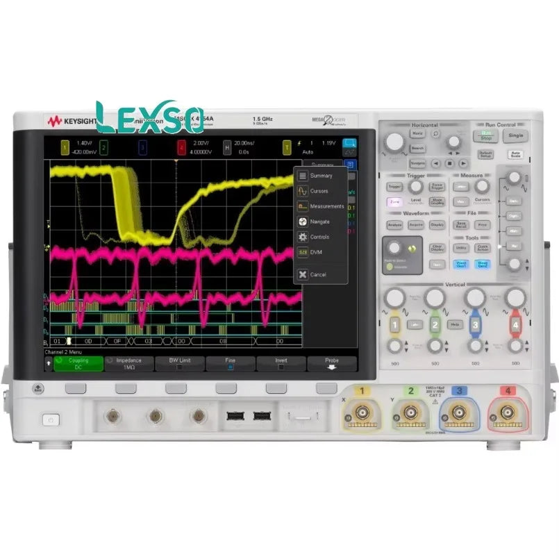 osciloscopio Keysight Technologies DSOX4052A 4000 X Series 500MHz Bench Oscilloscope with 2 Analogue Channels ts lexso