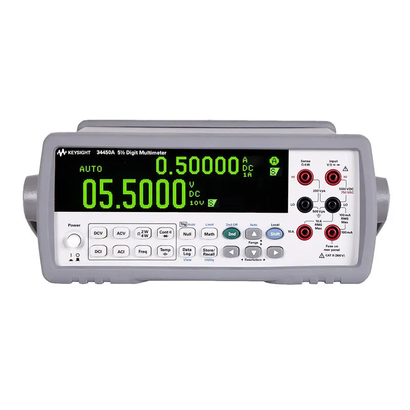 Keysight 34450A Desktop Digital Multimeter Five and a Half Power LED Dual Screen