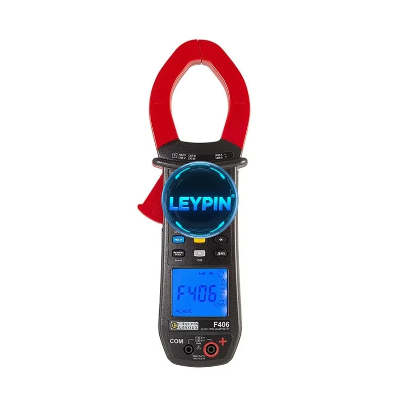 Chauvin Arnoux F406 Digital Clamp Meter Splash-Proof (IP54) CAT III 1500 V CAT IV 1000 V Temperature Capacitance    ytdi