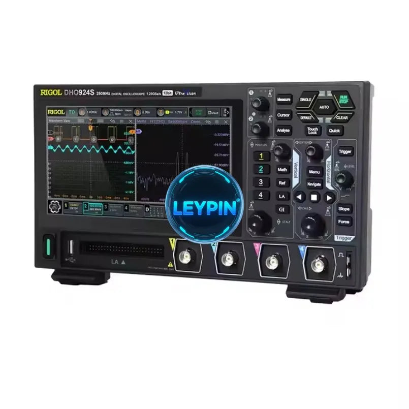 Rigol DHO924 4 Channels High-Performance Digital Oscilloscope with 250 MHz Bandwidth 1.25 GSa/s Sampling Rate     lexso