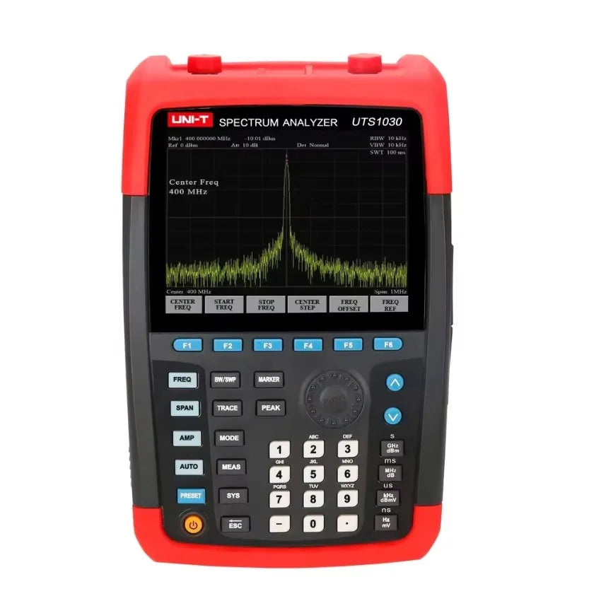 UNI-T UTS1030 Handheld Spectrum Analyzers Range 9kHz~3.6GHz with 6.5 Inches Large Screen Price Contact Us    ytdi