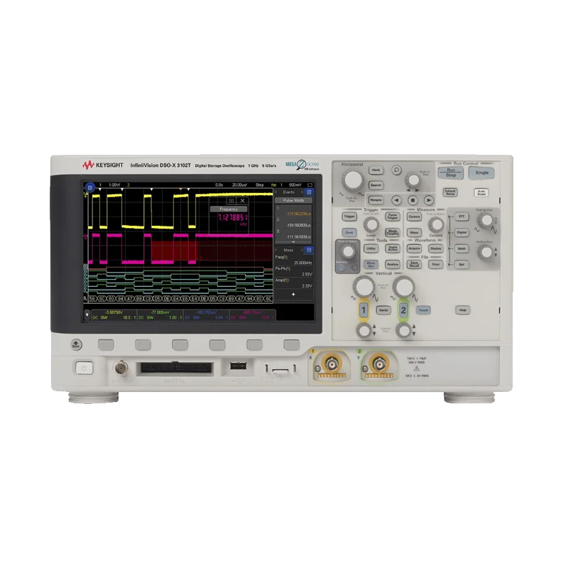 Keysight Agilent DSOX3102T Oscilloscope 1 GHz 2 Analog Channels