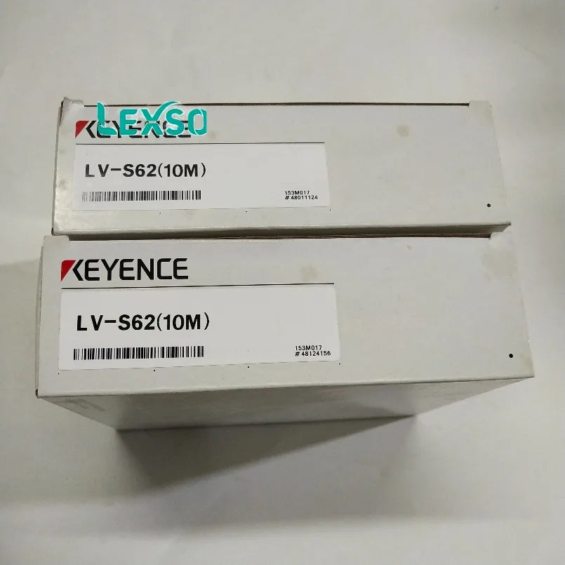 Original KEYENCE  LV-S62(10M) Laser Sensor Head, Retro-Reflective, 10m Max Range lexso