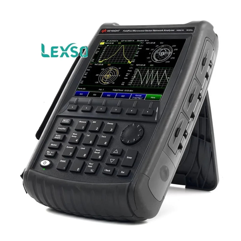 Keysight N9927A FieldFox 18 GHz Handheld Microwave Vector Network Analyzer with 2 Built-in Ports Electronic Measuring   lexso