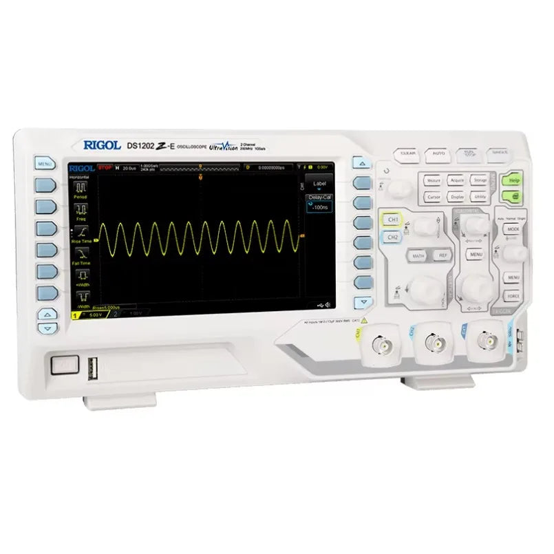 DS1102Z-E 100Mhz 2 Channel Digital Oscilloscope 1GSa/s 24Mpts 30,000wfm/slexso