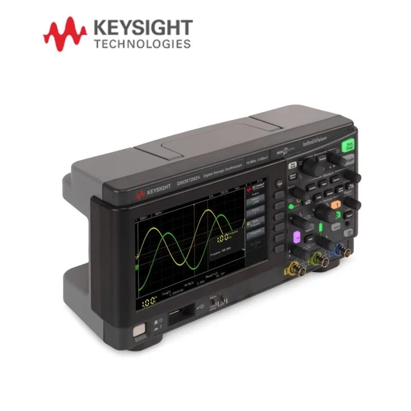Keysight Dsox1202A USB Portable Dual Channel Digital Oscilloscope with Edux1052A/G High-Performance Product    ytdi