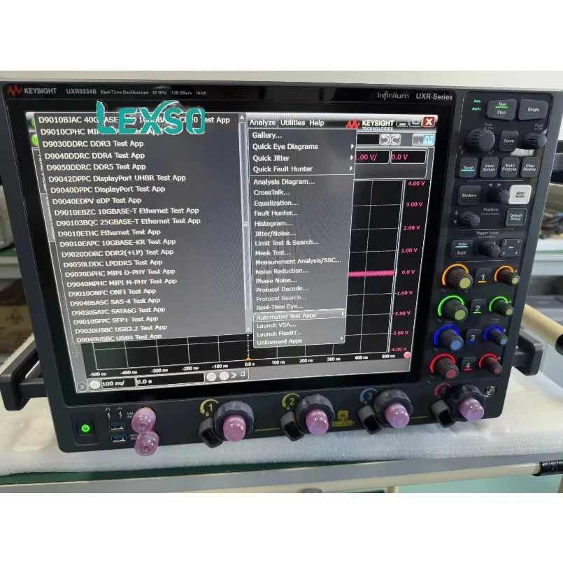 Keysight Uxr1104b Infiniium Uxr B Series Real-time Oscilloscopes 110 Ghz 4 Channels Agilent lexso
