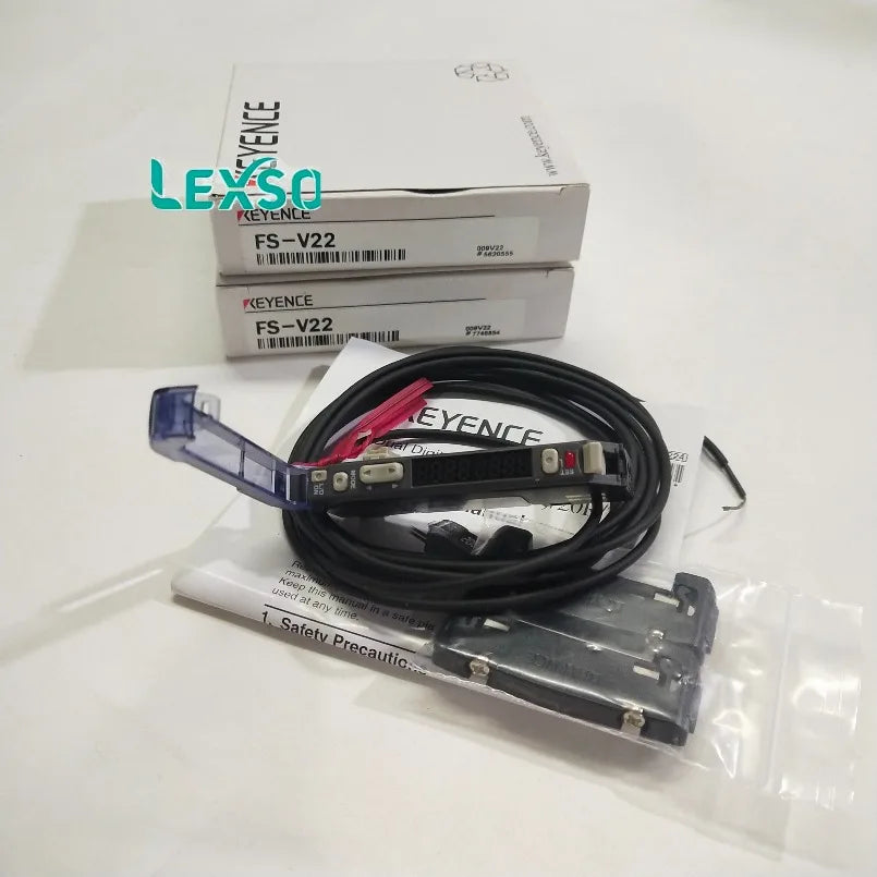 New Original Digital Optical Fiber Sensor FS-V20 FS-V22 Fiber Optic Amplifier lexso